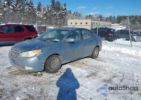 2007 Hyundai Elantra Gls/Limited/Se z USA, uszkodzony, nr VIN KMHDU46DX7U135976